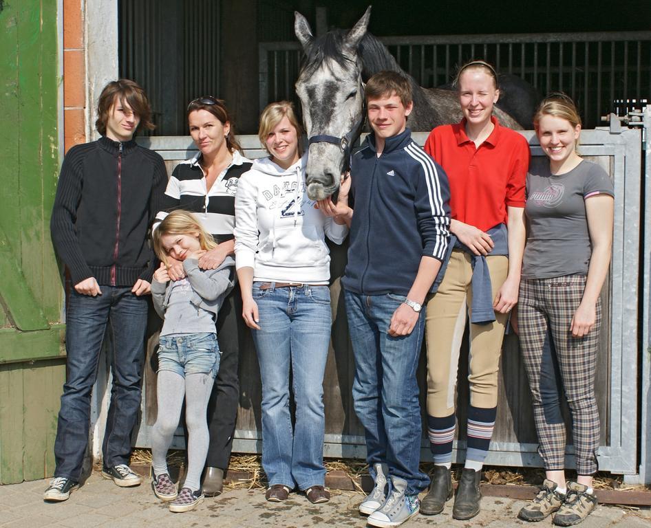 Ponyhof Naeve Am Wittensee Gross Wittensee Esterno foto